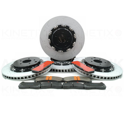 FOR NISSAN GT-R R35 (2011-2025) FRONT REAR TWO PIECE FLOATING BRAKE DISCS PADS
