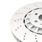 FOR AUDI RS3 8Y 2021- DRILLED FRONT BRAKE DISCS PAIR 375mm X 36mm 4M0615301BJ