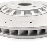 FOR AUDI RS3 8Y 2021- DRILLED FRONT BRAKE DISCS PAIR 375mm X 36mm 4M0615301BJ
