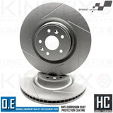 FOR RENAULT MEGANE SPORT MK4 RS280 RS300 TROPHY FRONT BRAKE DISCS BREMBO PADS