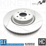 FOR RENAULT MEGANE SPORT MK4 RS280 RS300 TROPHY FRONT BRAKE DISCS BREMBO PADS