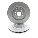 FOR RENAULT MEGANE SPORT MK4 RS280 RS300 TROPHY FRONT BRAKE DISCS BREMBO PADS