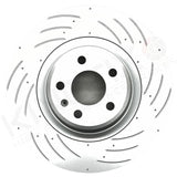 FOR PORSCHE MACAN PERFORMANCE DIMPLED & GROOVED BRAKE DISCS PAIR 345mm