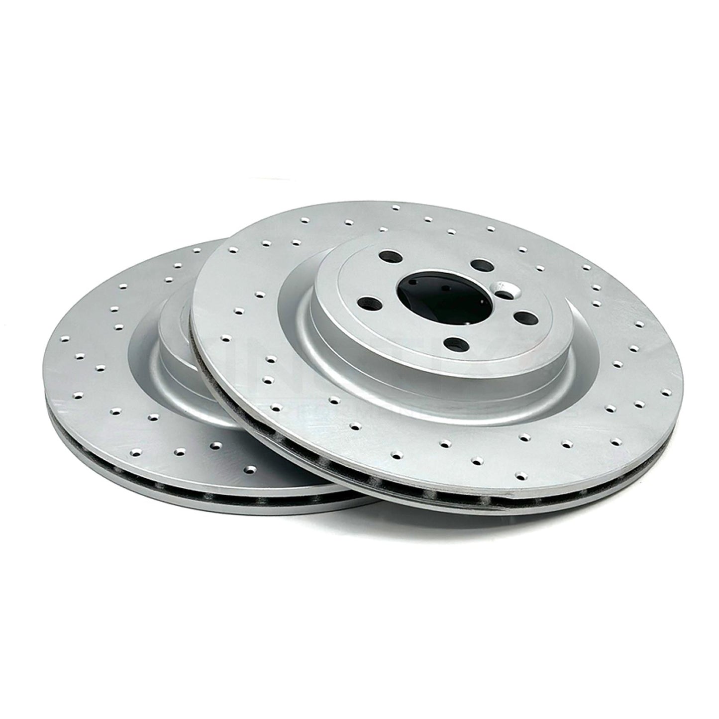 FOR JAGUAR XF 3.0 D V6 S X260 DRILLED REAR BRAKE DISCS PADS WEAR SENSOR 325mm