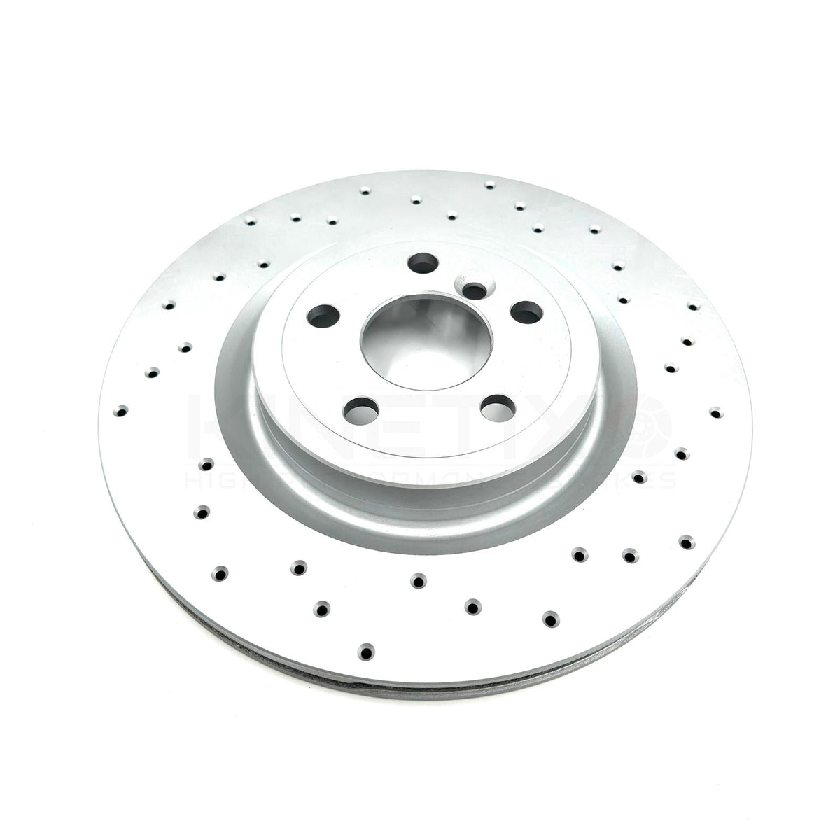 FOR JAGUAR XE 2.0 P250 R DYNAMIC X760 CROSS DRILLED REAR BRAKE DISCS PAIR 325mm