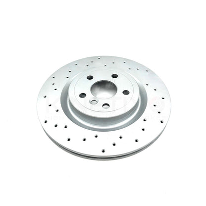 FOR JAGUAR XF 3.0 D V6 S X260 DRILLED REAR BRAKE DISCS PADS WEAR SENSOR 325mm