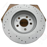 FOR FORD FOCUS RS 2.3 MK3 DRILLED FRONT REAR BRAKE DISCS 305mm 302mm FR RR