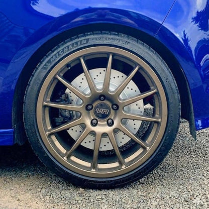FOR S3 TTS TTRS GOLF R GTI MK7 REAR 310mm-356mm BIG BRAKE DISCS UPGRADE ADAPTERS