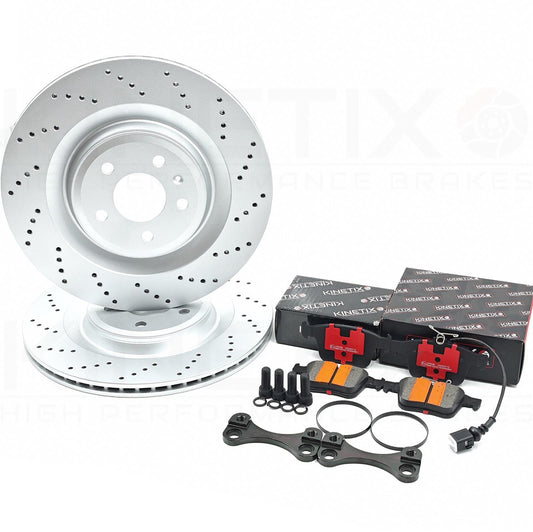 FOR AUDI RS3 8V 8Y RSQ3 REAR 356mm S6 S7 S8 BIG BRAKE DISCS CONVERSION UPGRADE
