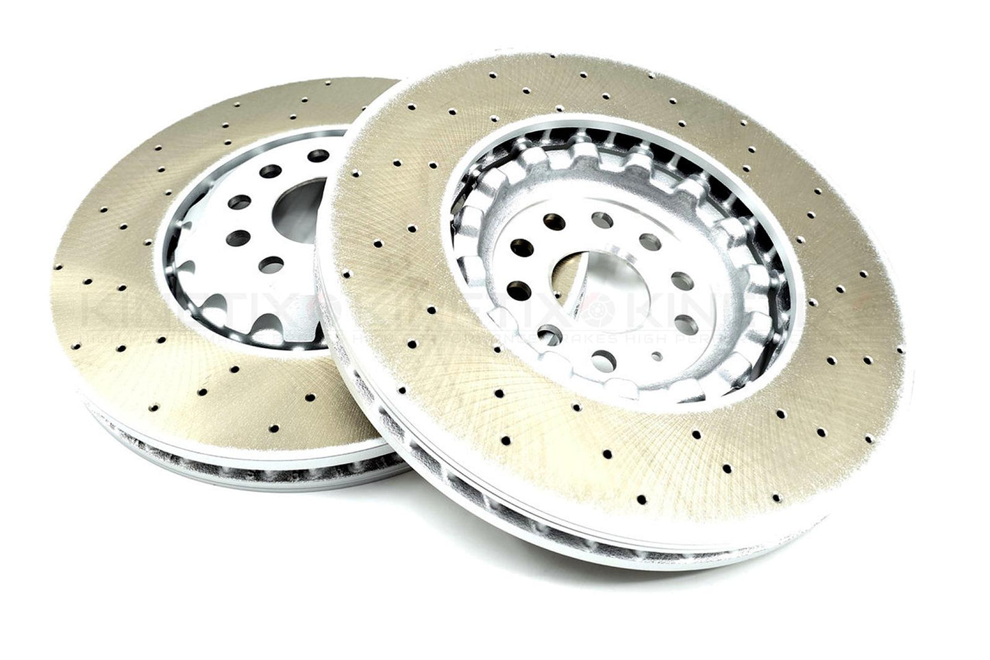 FOR VW GOLF GTI MK8 CLUBSPORT FRONT BRAKE DISCS CERAMIC PADS 357mm 5WA615301A