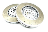 FOR VW ARTEON R GOLF R MK8 FRONT BRAKE DISCS PAIR 357mm 5WA615301A