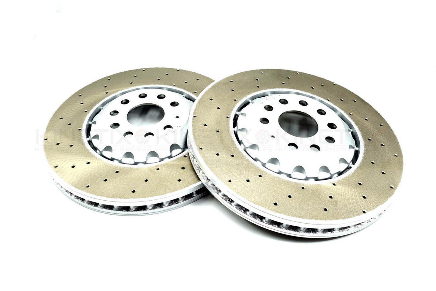 FOR VW GOLF R MK8 FRONT BRAKE DISCS CERAMIC RACING PADS SENSOR 357mm 5WA615301A