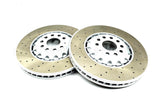 FOR VW ARTEON R GOLF R MK8 FRONT BRAKE DISCS PAIR 357mm 5WA615301A