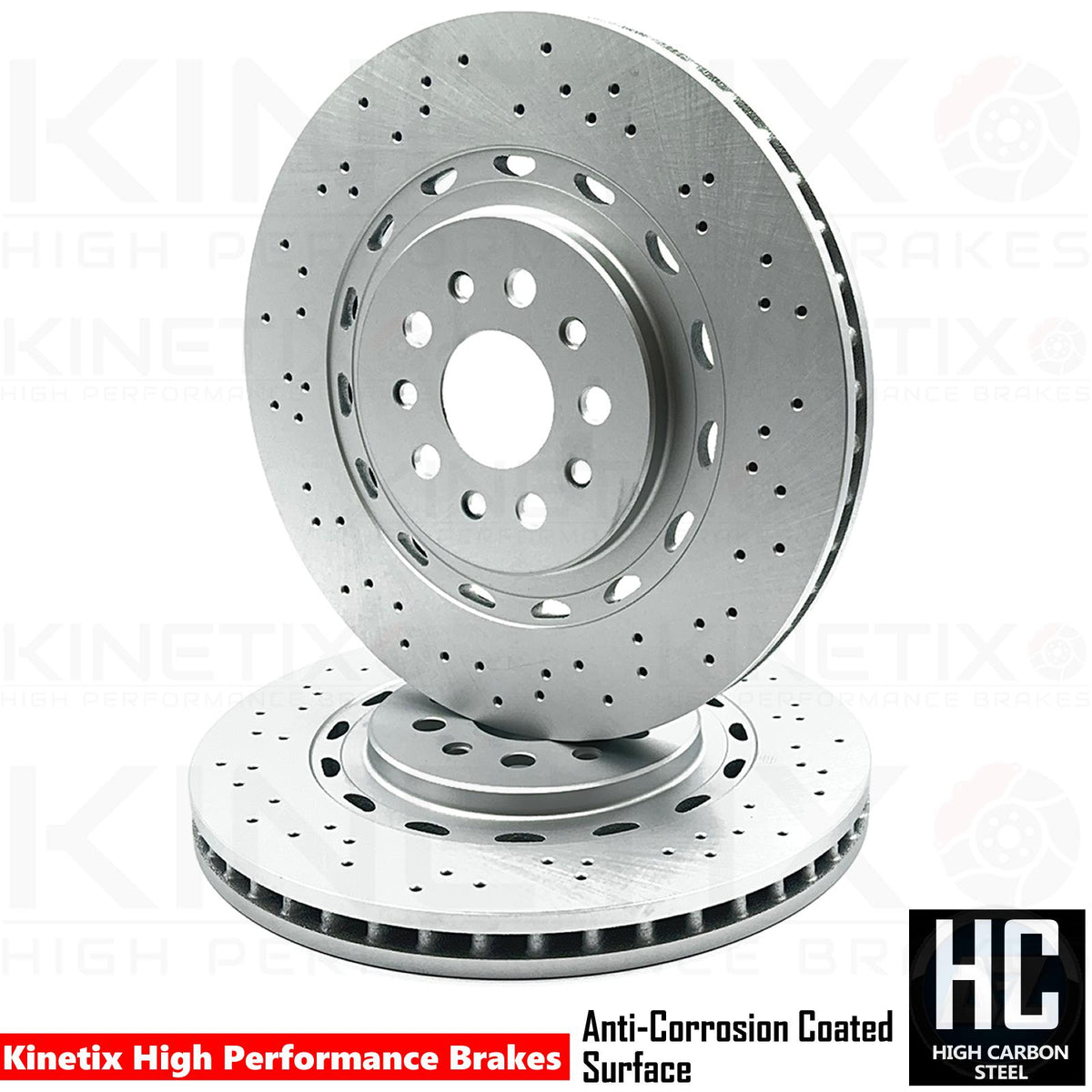 FOR MASERATI QUATTROPORTE 2012- FRONT BRAKE DISCS PADS 360mm 670030935