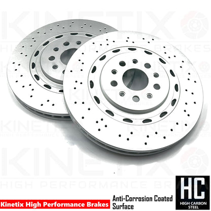 FOR MASERATI QUATTROPORTE 2012- FRONT BRAKE DISCS PADS 360mm 670030935
