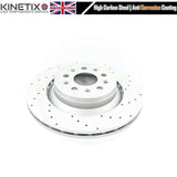 FOR MASERATI LEVANTE 3.0 D 3.0 Q4 DRILLED FRONT REAR BRAKE DISCS 345mm 330mm