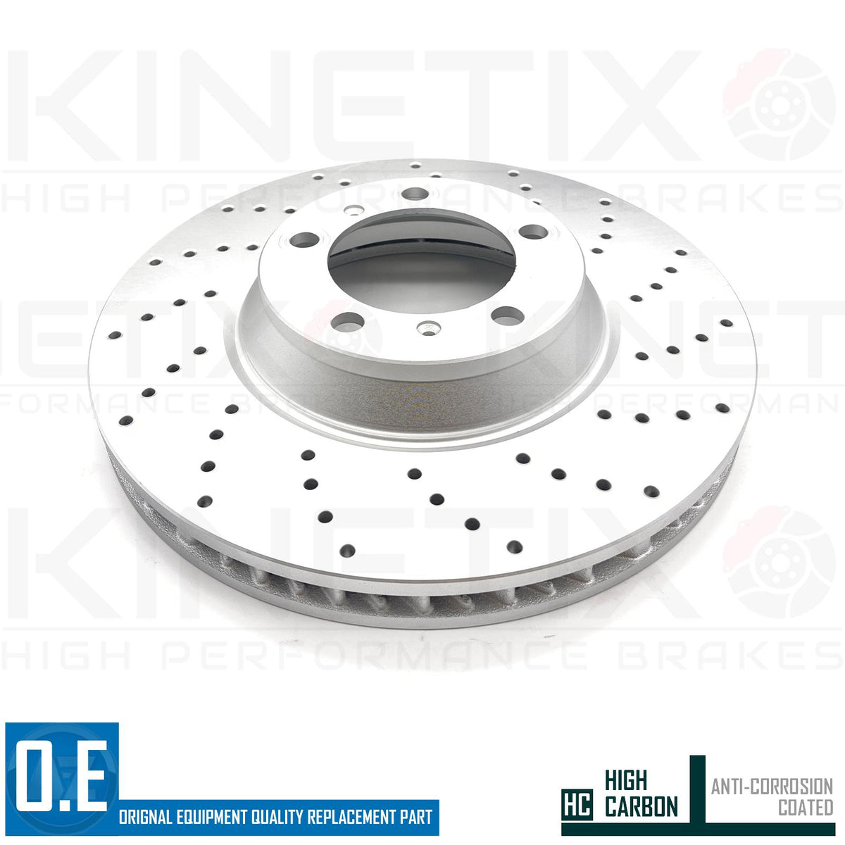 FOR PORSCHE PANAMERA 2.9 CROSS DRILLED FRONT PERFORMANCE BRAKE DISCS PADS 350mm