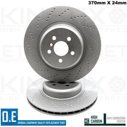 FOR BMW 730d Ld G11 G12 FRONT REAR BRAKE DISCS MINTEX PADS SENSORS 395m 370m