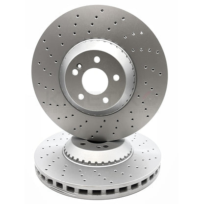 FOR MERCEDES E200 E200d E220d E300de E300e AMG LINE (W214 S214 214) FRONT REAR BRAKE DISCS PADS WEAR WIRE SENSOR LEADS 370mm 300mm