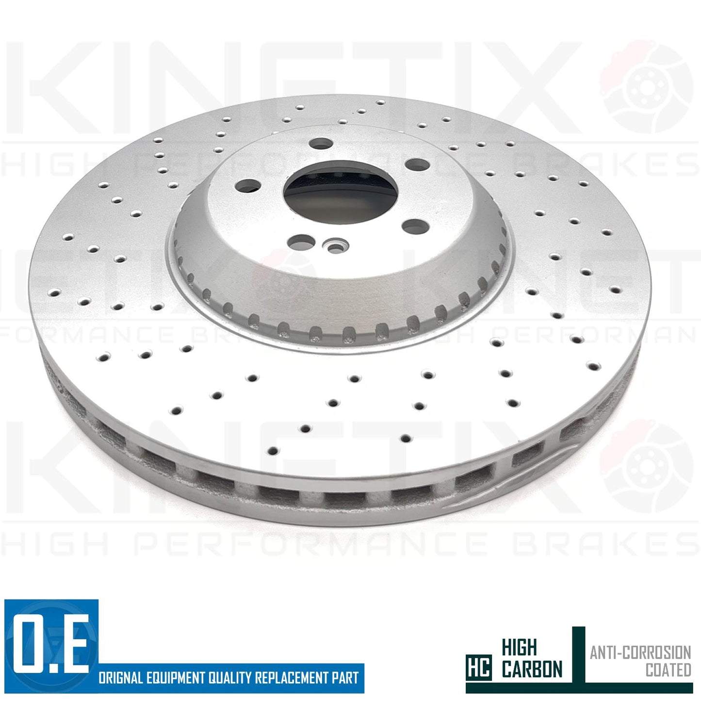 FOR MERCEDES S-CLASS AMG (223) 2020+ FRONT BRAKE DISCS PAIR 370mm X 36mm A2234214200 / 2234214200