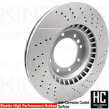 FOR MERCEDES G63 G65 AMG G500 FRONT BRAKE DISCS PADS & WIRE SENSOR 375mm X 36mm