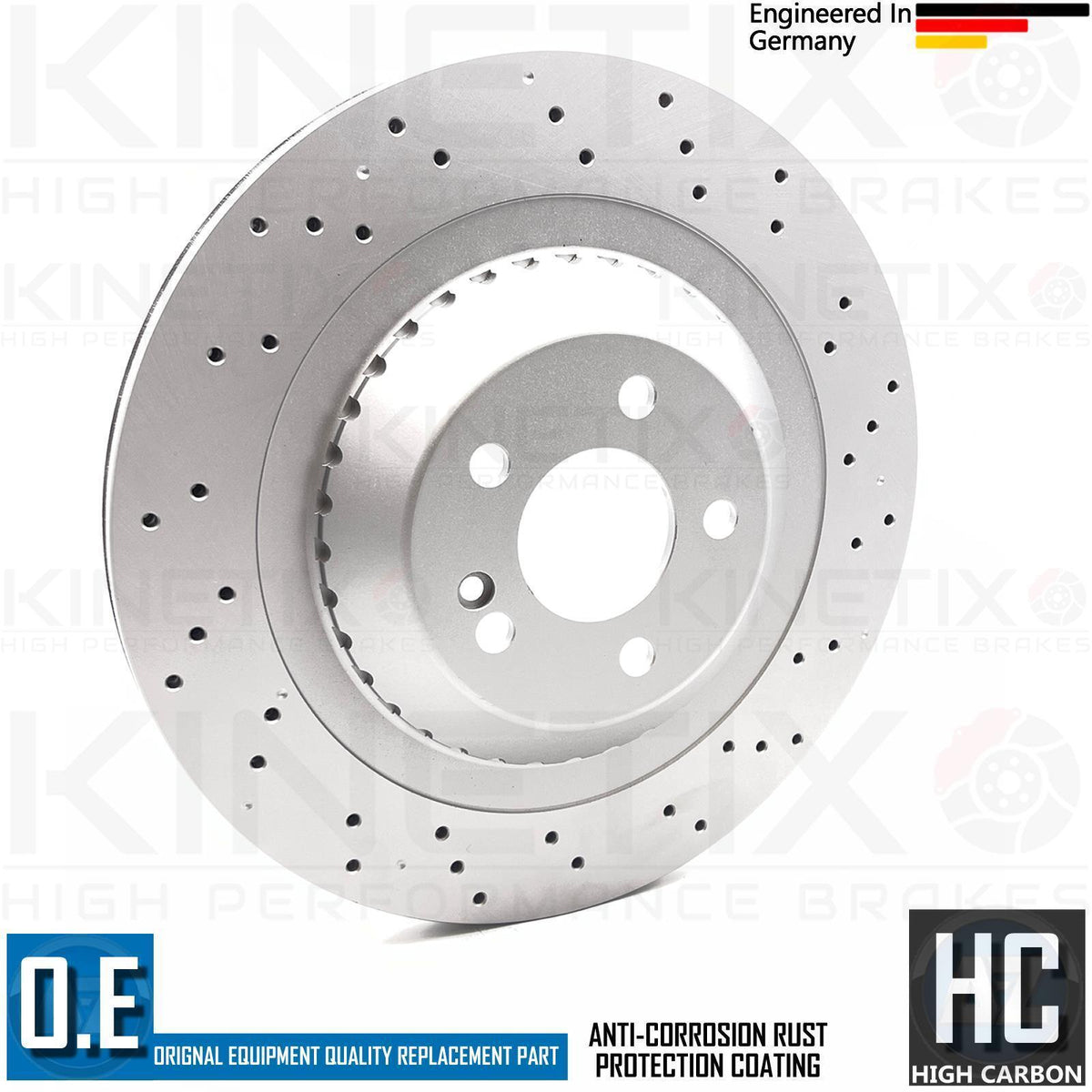 FOR MERCEDES S350d S300h AMG DRILLED REAR BRAKE DISCS MINTEX PADS SENSOR 340mm