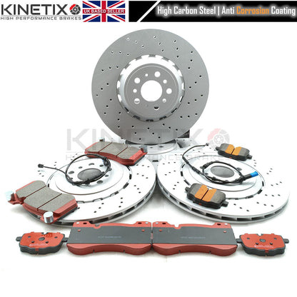 FOR BMW M4 G82/G83 (2020+) Competition FRONT REAR BRAKE DISCS PADS 380mm 370mm