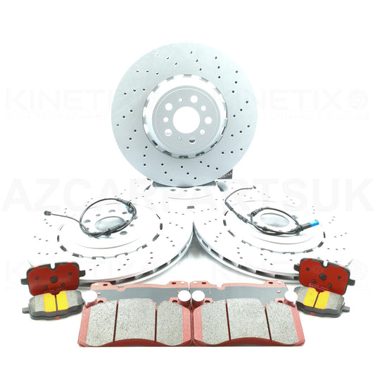 FOR BMW M3 G80/G81 (2020+) Competition FRONT REAR BRAKE DISCS PADS 380mm 370mm