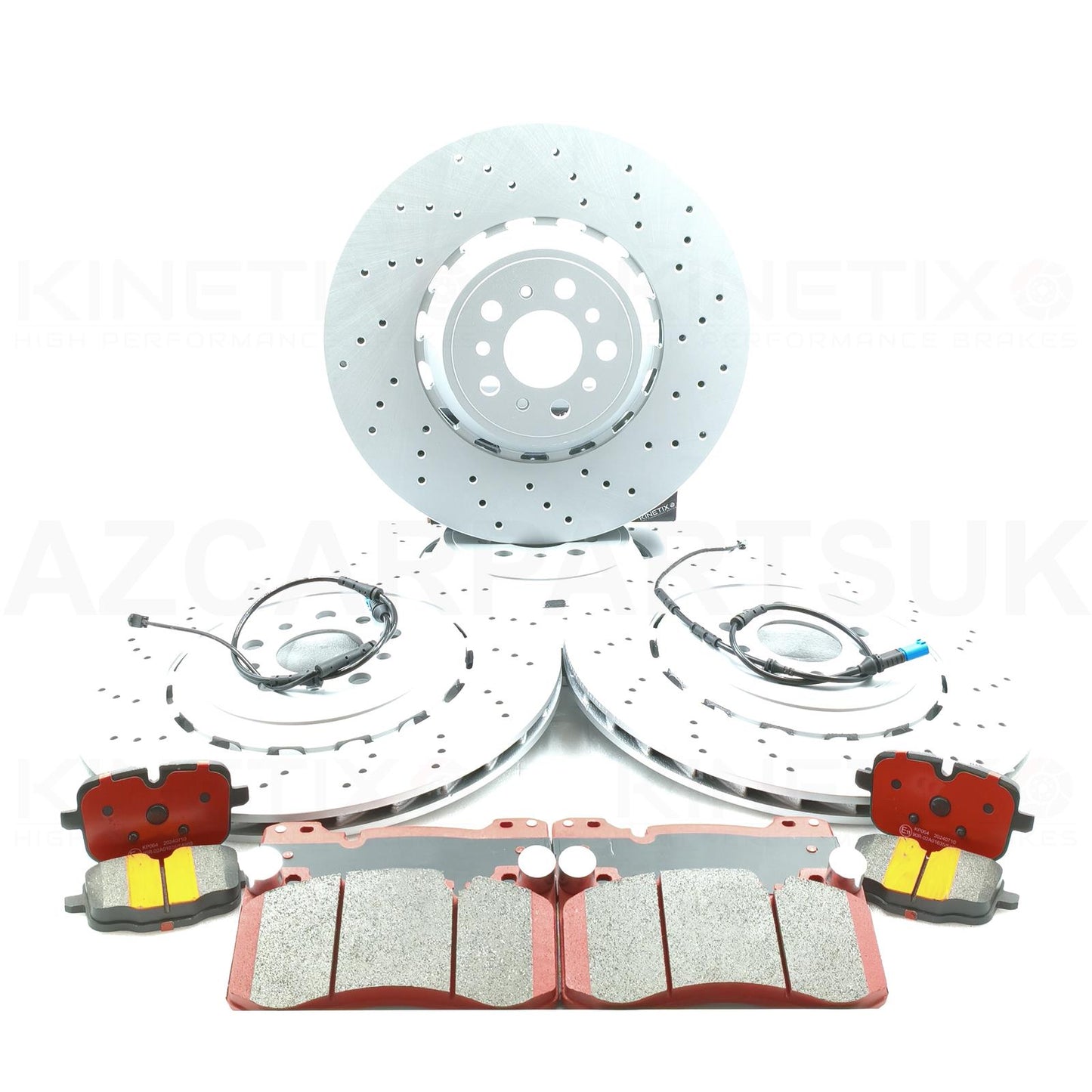 FOR BMW M4 G82/G83 (2020+) Competition FRONT REAR BRAKE DISCS PADS 380mm 370mm