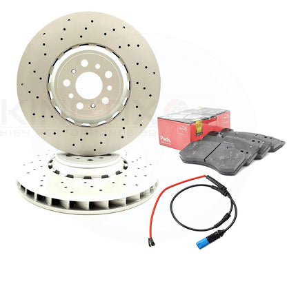 FITS BMW M2 G87 M3 G80 G81 M4 G82 G83 Competition FRONT BRAKE DISCS PADS 380mm