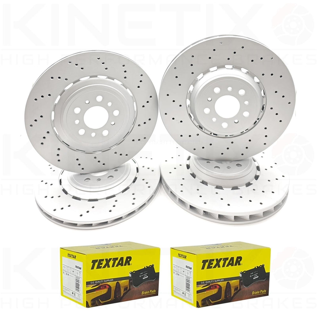 FOR BMW M4 G82 G83 (2020-) FRONT REAR BRAKE DISCS PADS WIRE SENSORS 380mm 370mm