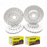 FOR BMW M3 G80 G81 (2020-) FRONT REAR BRAKE DISCS PADS WIRE SENSORS 380mm 370mm