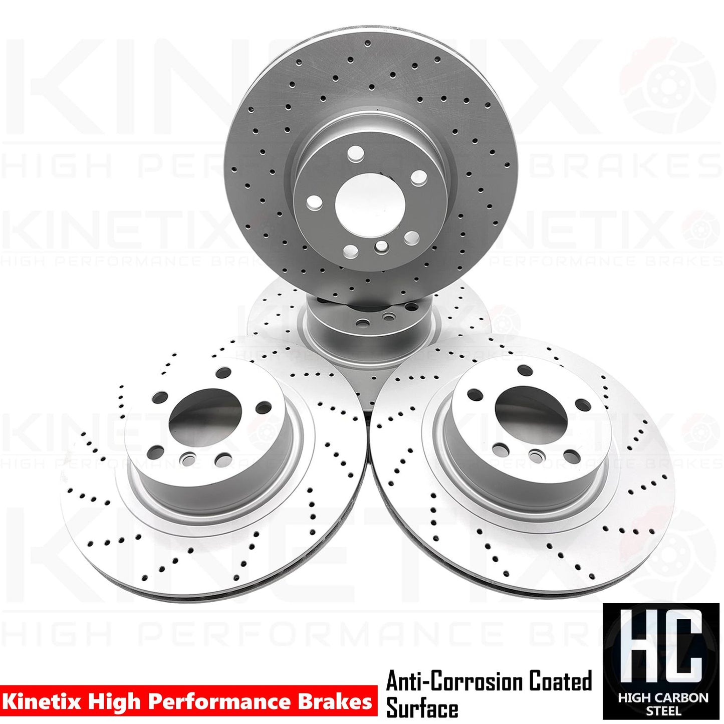 FOR BMW X3 X4 F25 F26 30d FRONT REAR DRILLED BRAKE DISCS PADS SENSORS 328/330