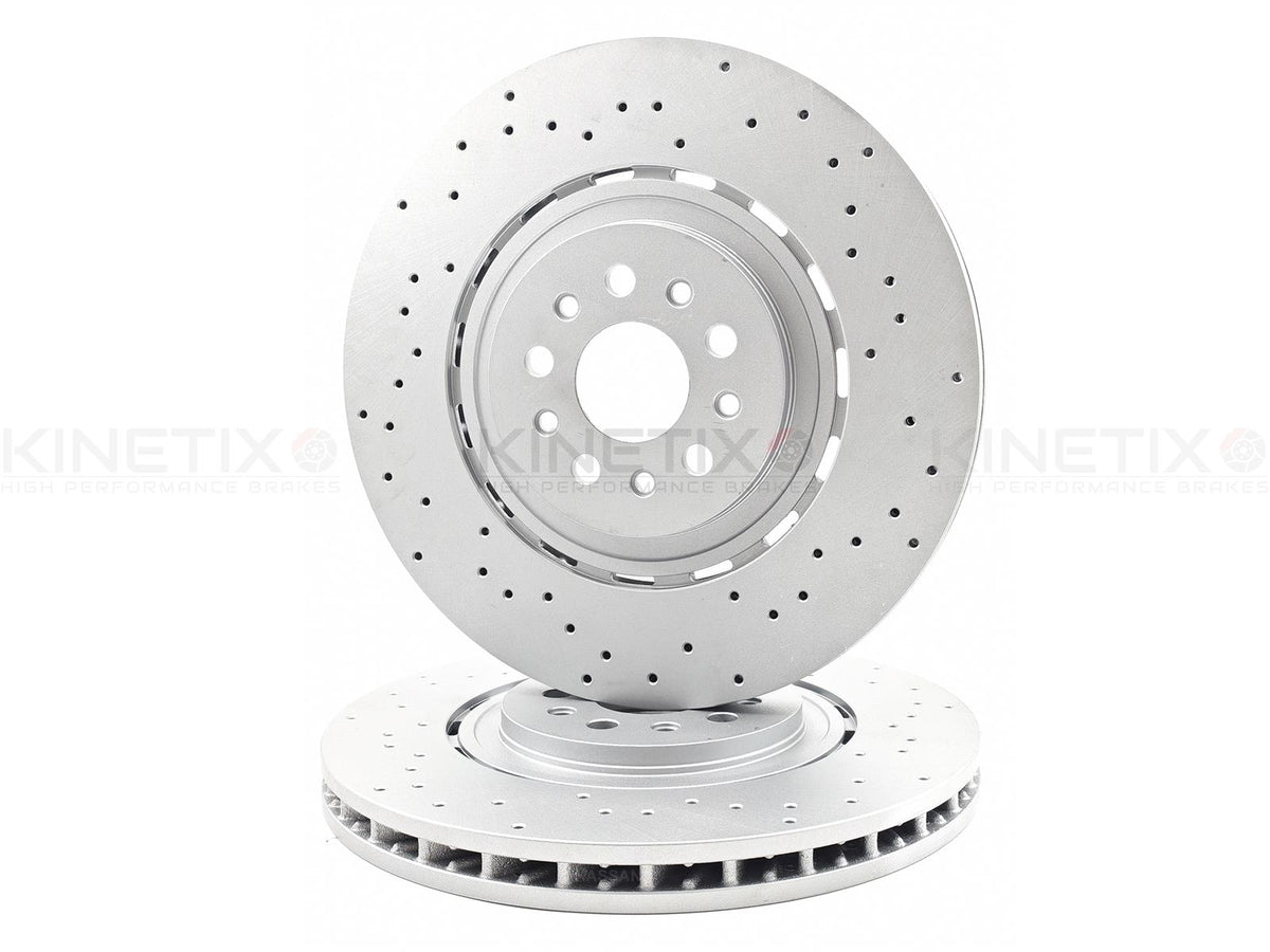 FOR MASERATI GHIBLI QUATTROPORTE LEVANTE 3.8 V8 GTS FRONT BRAKE DISCS 380mm
