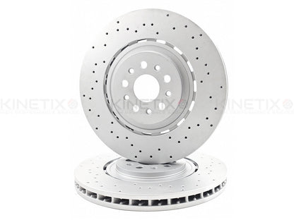 FOR MASERATI GHIBLI QUATTROPORTE LEVANTE 3.8 V8 GTS FRONT BRAKE DISCS 380mm