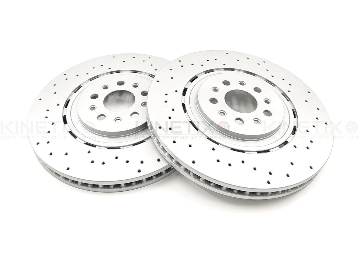 FOR MASERATI GHIBLI QUATTROPORTE LEVANTE 3.8 V8 GTS FRONT BRAKE DISCS 380mm