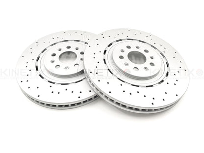 FOR MASERATI GHIBLI QUATTROPORTE LEVANTE 3.8 V8 GTS FRONT BRAKE DISCS 380mm