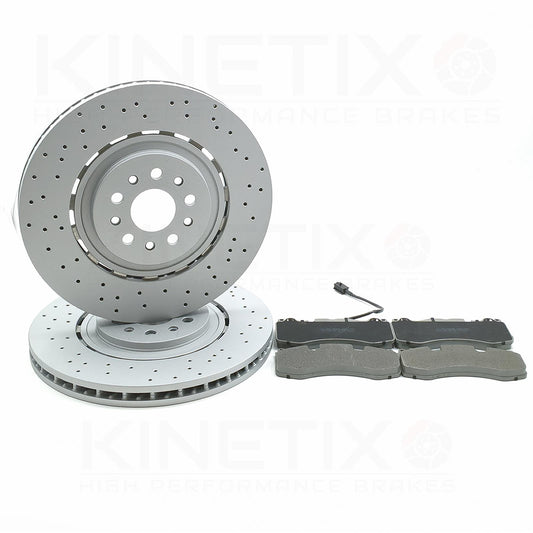 FOR MASERATI GHIBLI 3.8 V8 (2020+) FRONT BRAKE DISCS PADS 380mm 6700377690