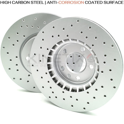 FOR VW TRANSPORTER T5 T6 MULTIVAN FRONT REAR BRAKE DISCS PADS 340mm 294mm