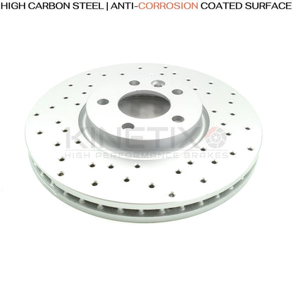 FOR VW TRANSPORTER T5 T6 MULTIVAN FRONT REAR BRAKE DISCS PADS 340mm 294mm