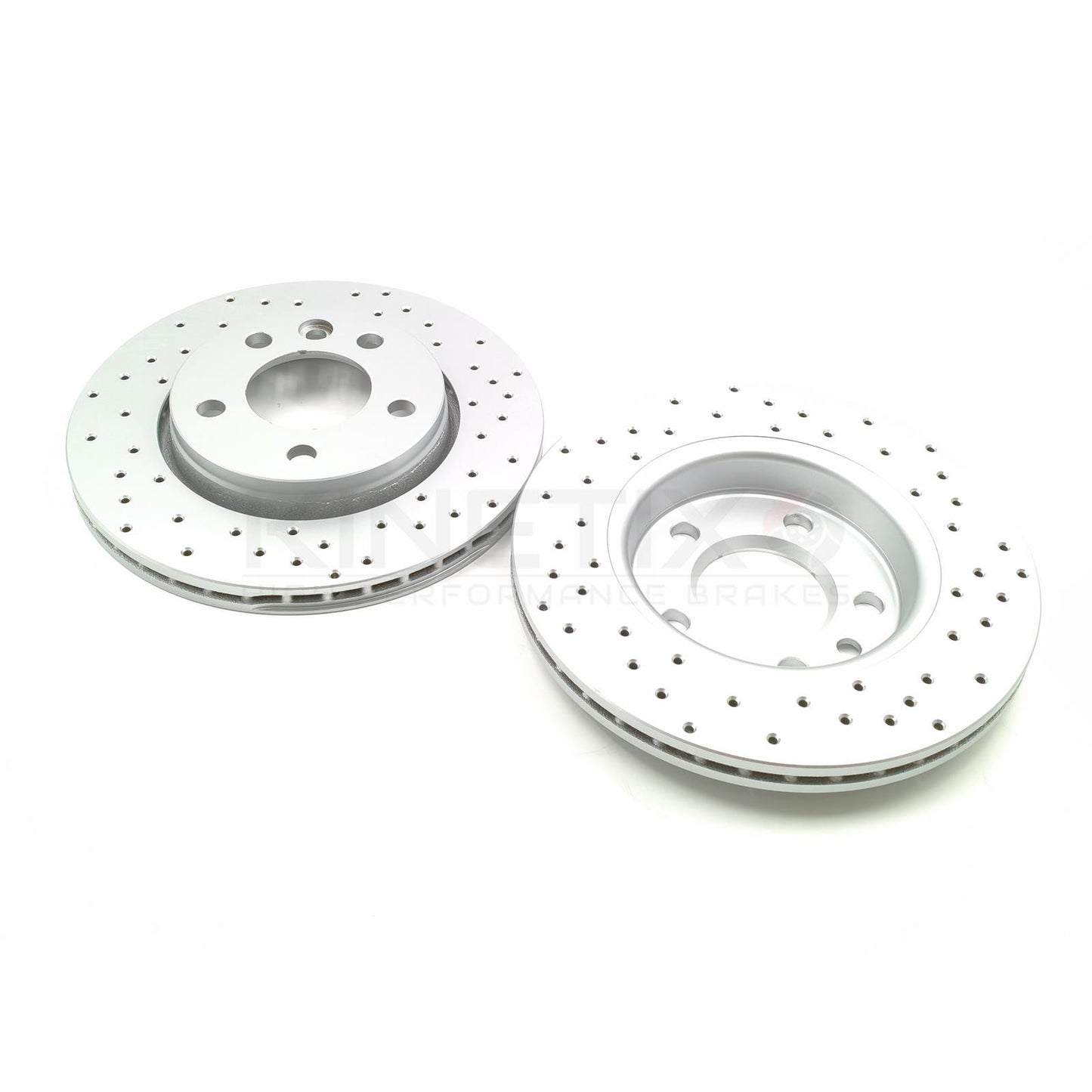 FOR VW TRANSPORTER T5 T6 MULTIVAN CARAVELLE DRILLED REAR BRAKE DISCS PAIR 294mm