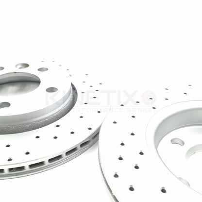 FOR VW TRANSPORTER T5 T6 MULTIVAN FRONT REAR BRAKE DISCS PADS 340mm 294mm