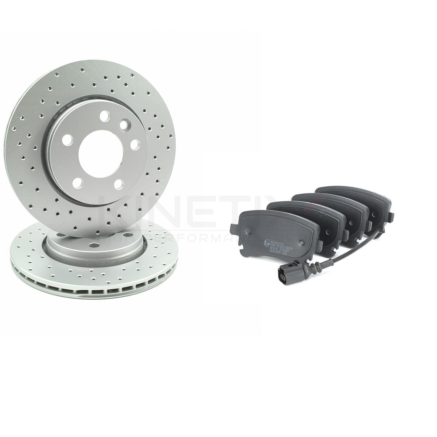 FOR VW TRANSPORTER T5 T6 MULTIVAN REAR CROSS DRILLED BRAKE DISCS PADS 294mm