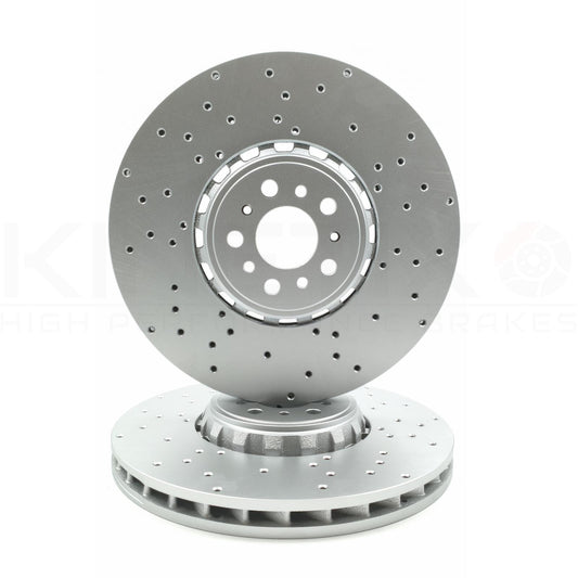 FOR BMW M5 F90 Competition FRONT LEFT RIGHT BRAKE DISCS PAIR 395mm X 36mm