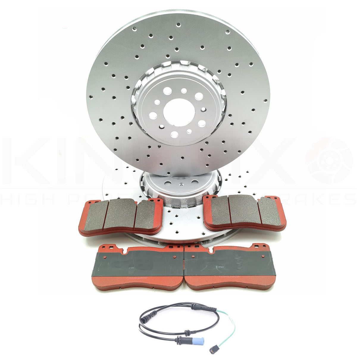 FOR BMW M5 F90 M8 F91 F92 F93 COMPETITION FRONT BRAKE DISCS RACING PADS 395mm