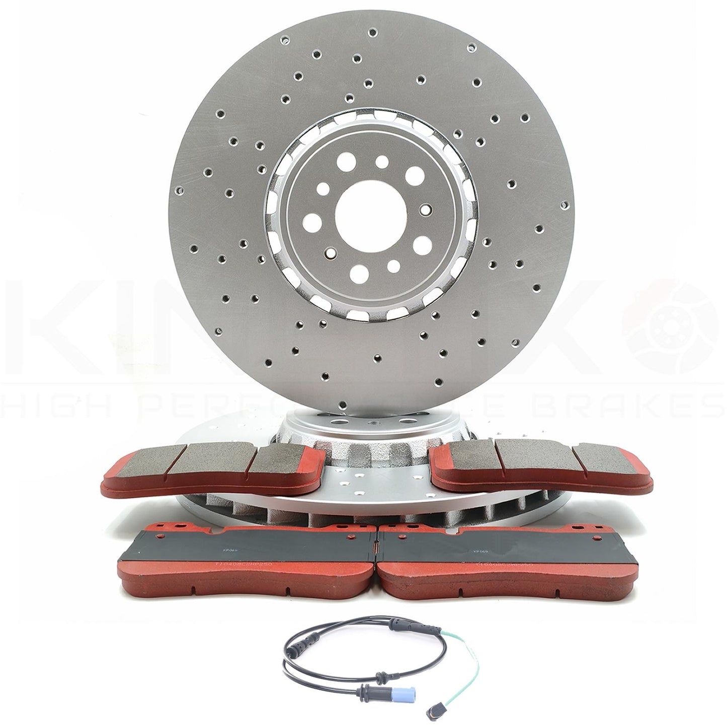 FOR BMW M8 F91 F92 F93 COMPETITION FRONT LEFT RIGHT BRAKE DISCS RACING PADS 395m