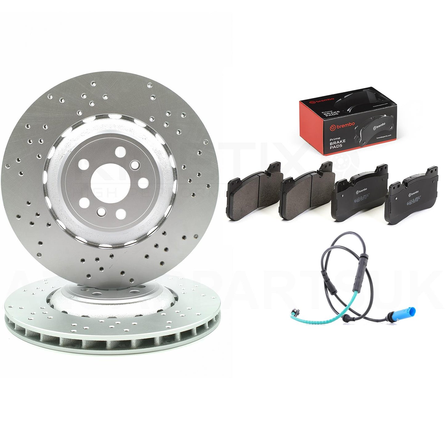 FOR BMW M5 F90 M8 F91 F92 F93 COMPETITION FRONT BRAKE DISCS BREMBO PADS 395mm