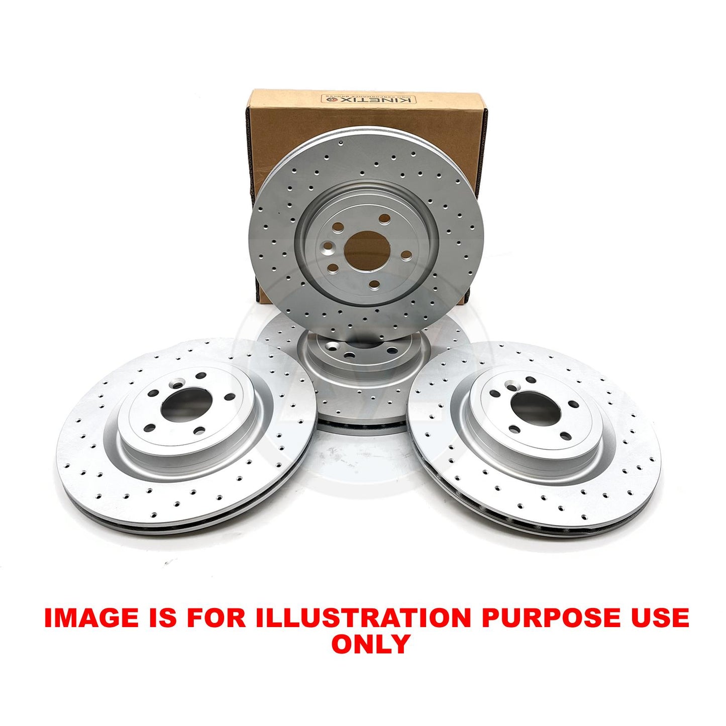 FOR AUDI A6 3.0 BiTDI C7 CROSS DRILLED FRONT REAR BRAKE DISCS 356mm 330mm COATED