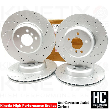 FOR BMW 3 4 SERIES F30 F31 F32 F33 F36 M SPORT FRONT REAR BRAKE DISCS 370m 345m