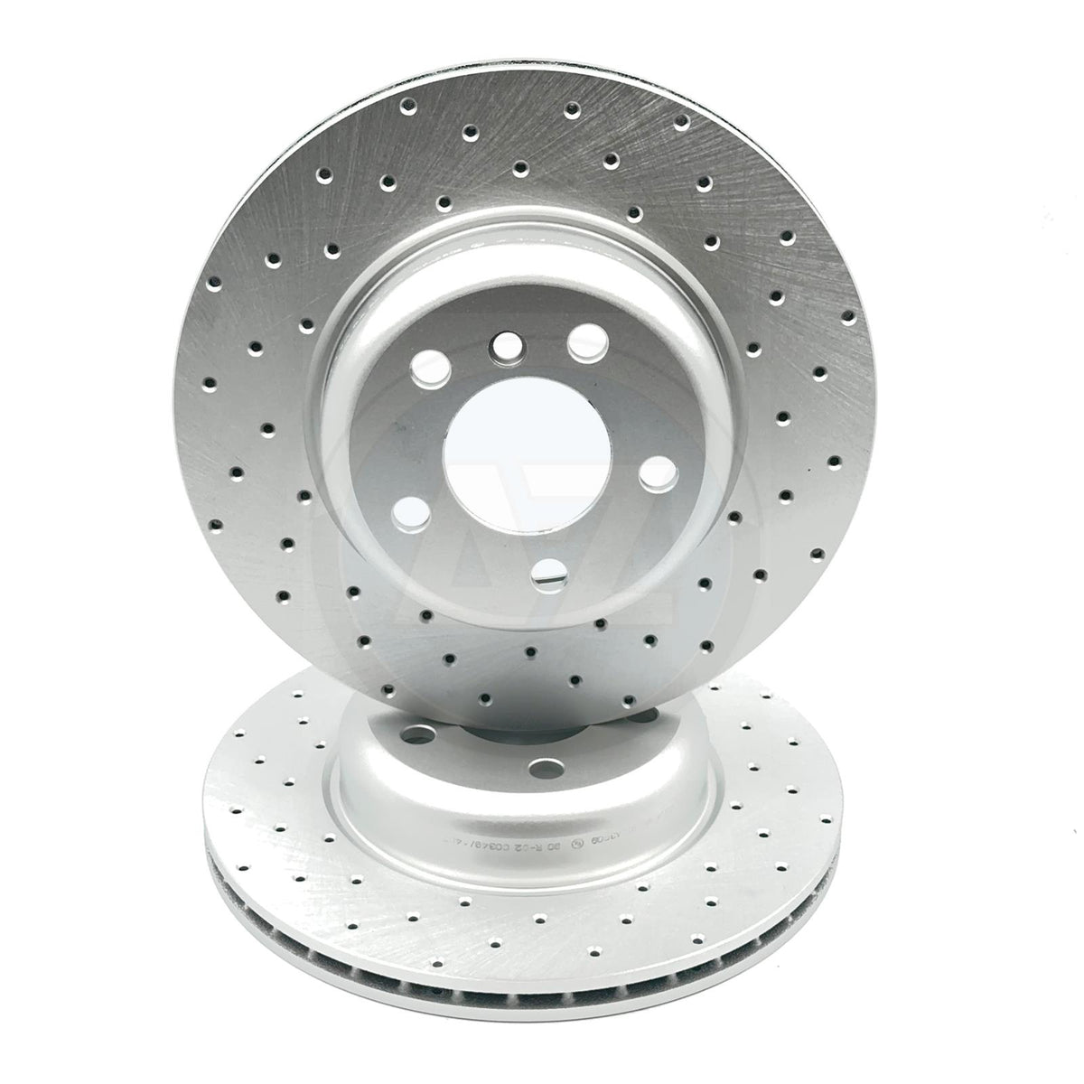FOR BMW 518d 520d 525d 520i M SPORT DRILLED FRONT BRAKE DISCS MINTEX PADS 330mm